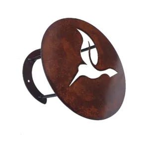 Porta Manguera 30cm Colibrí Oxidado