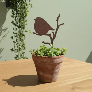 Tarjeta Cartel Pájaro Rama 02