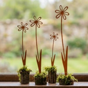 Flores Set por Cuatro Estacas