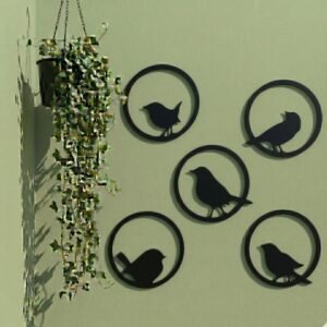 Pajaros Circulares Colgante